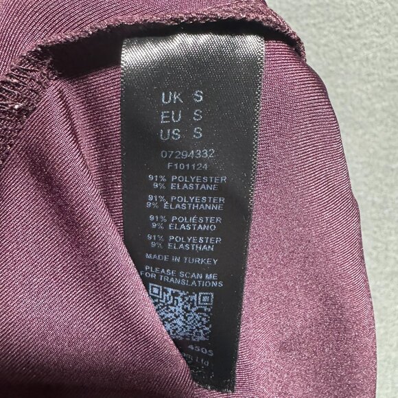 ASOS Essential Pant Jogger Size Small Maroon - Picture 6 of 9